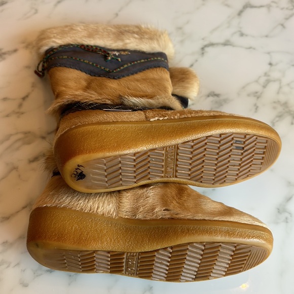 Vintage Tecnica Fur Boots | Made in Italy | Après-Ski Chic US 8 EU39 - Picture 10 of 10